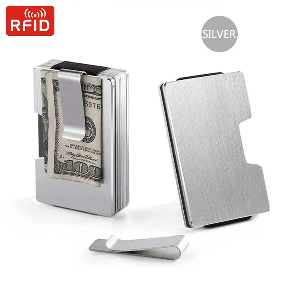 RFID Cashback Držiteľ kreditnej karty Luxusné uhlíkové vlákno minimalistické štíhle peňaženka Carteira pre mužov Cartera Tarjetero Hombre