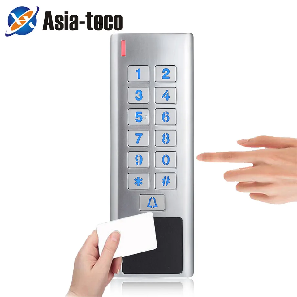 RFID DOOR ACCECT CONTROL Reader 2000 Používatelia WG Vstup a výstup Zabezpečenie RF Access Control Keyad Keypad IP67 Vodotesné vonkajšie použitie