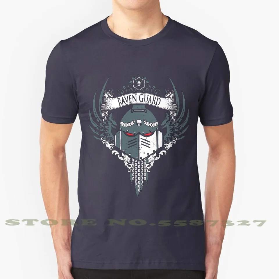 RG-Herald Edition-V1 100% Pure Cotton T-Shirt 40000 Adeptus Astartes Delivery Raven Guard Limited Edition