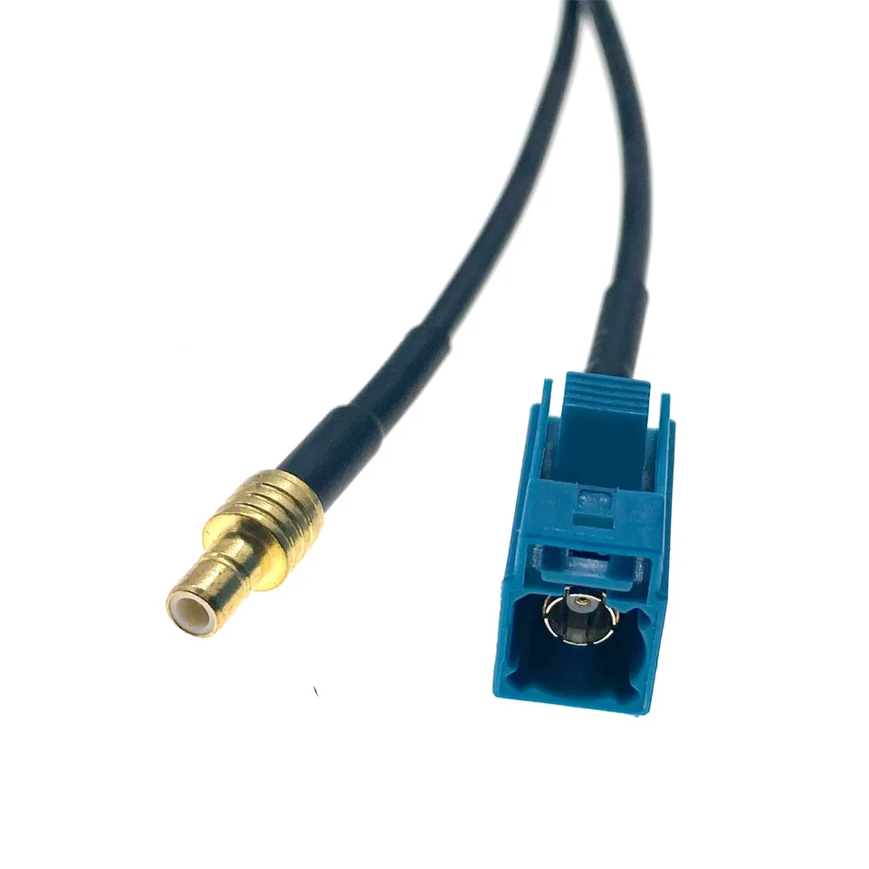 RG174 FAKRA Z Žena až SMB Muž RF CONEKTOR COAXICKÝ KOMPER RF kábel