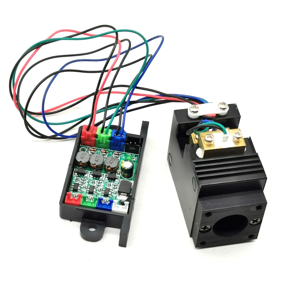 RGB 2W tukový lúč biely laserový modul červený/zelený/modrý generátor laserového lasera