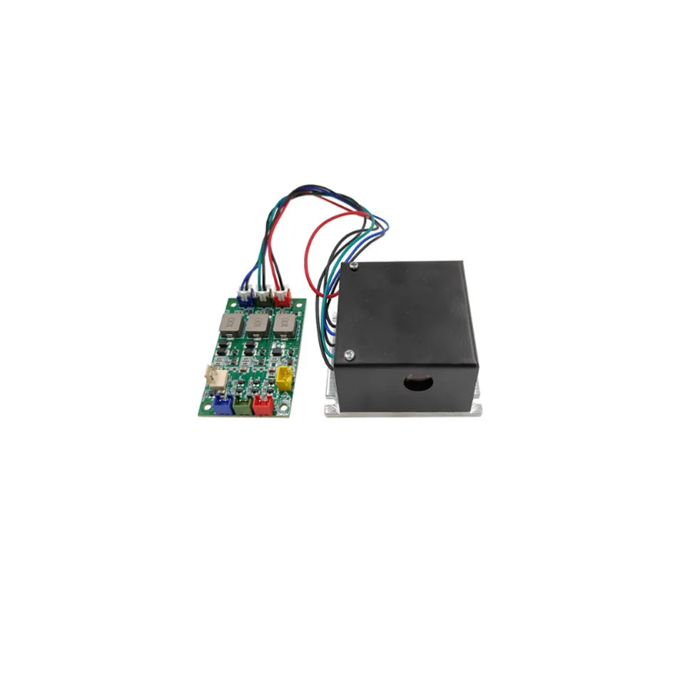 RGB 6W biela červená/zelená/modré svetlo laserový modul modulu pódium osvetlenie wtih ttl