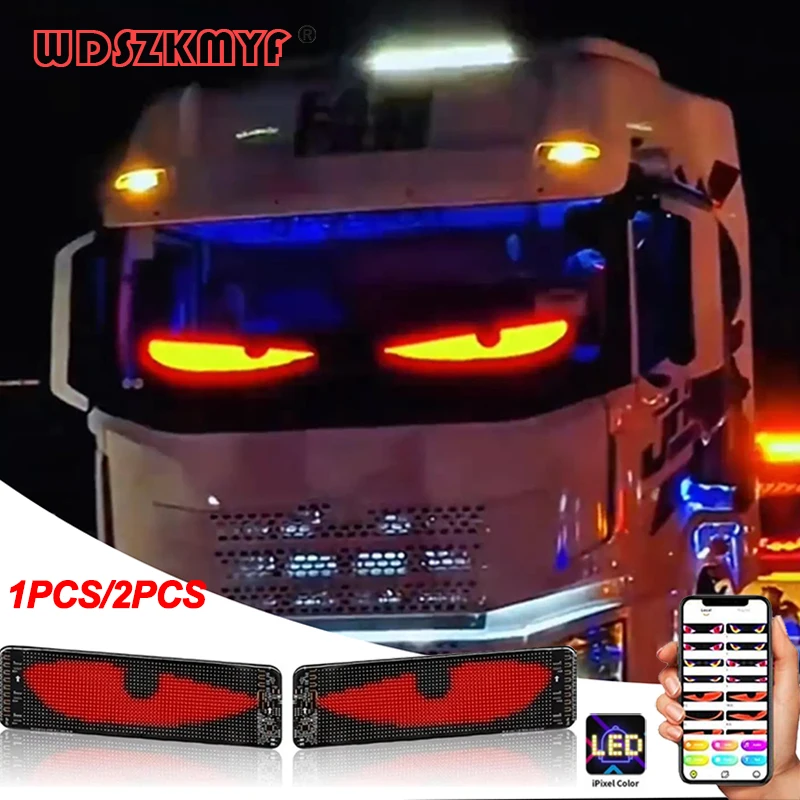 RGB LED panel Light Matrix Panel Pixel Panel Bright LED Animačné znaky Bluetooth App Control Logo DIY Flexibilné svetlo displeja