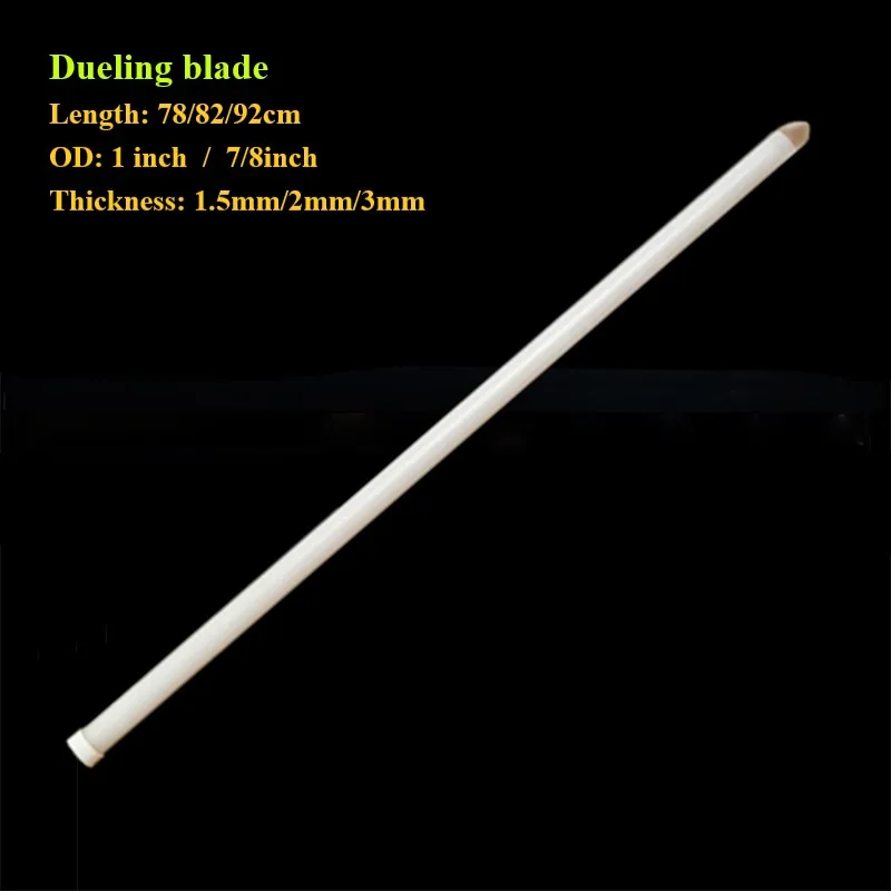 RGB Lightsage Blade PC Materiál ťažké dueling 1 palc 7/8 palca laserová dĺžka trubice meča 78/82/92 cm čepeľ 1,7 mm 2 mm hrúbka 3 mm