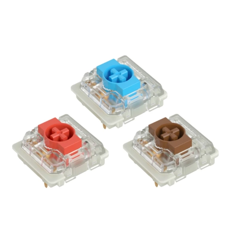 RGB Mechanická klávesnica pre Gateron KS-33 Nízka 2,0 3pinová modrá červená hnedá prispôsobená DIY Hot Swap prepínačov