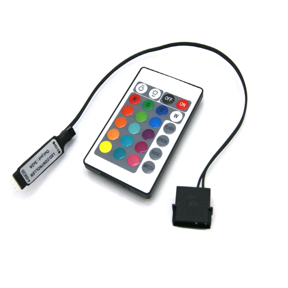 RGB RF RODER MOLEX 3PIN 5V LED svetlo napájací zdroj 4pin 12V D-RGB Splitter Interface Sync Hub PWM pre ventilátor chladenia počítača