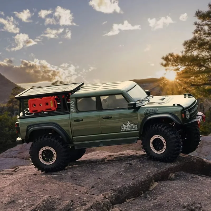 RGTEX 86150 1/10 RTR Rock Crawler Pathfinder diaľkové ovládanie vozidla Dvojrýchlostné 4WD lezenie automobilu Of-road Model Model Model