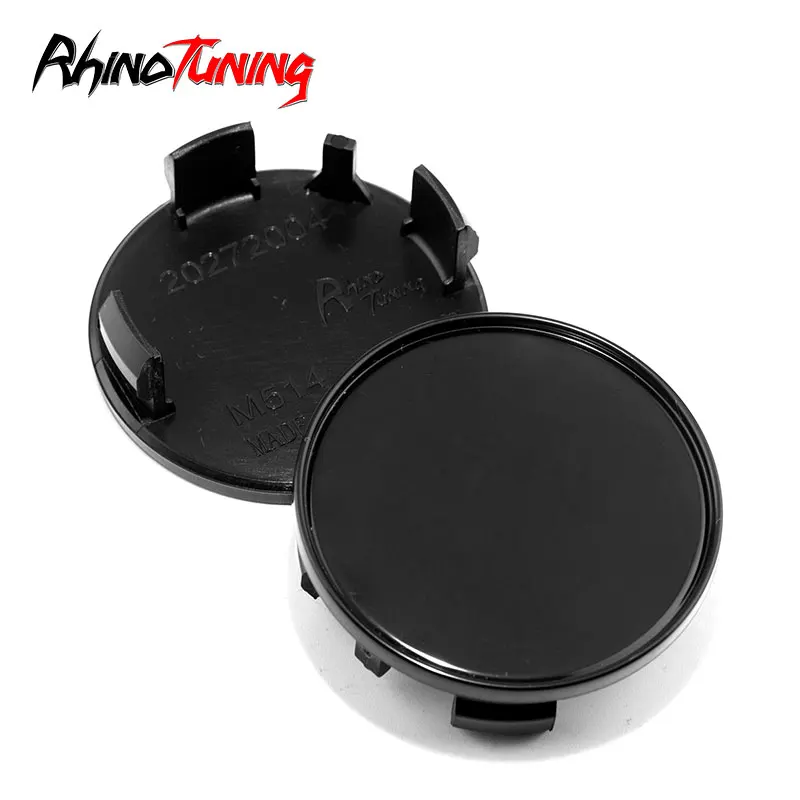 Rhino ladenie 1pc 54 mm (2,13in) 49 mm (1,93in) Centrum automobilových kolies Hubcaps Praf Hood Pitch Fit for Oz Racing M514 Accessorie Accessorie