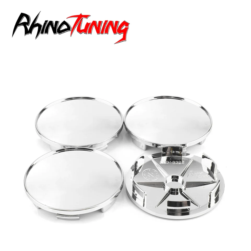Rhinotuning 4ks OD 68 mm/2,68in ID 61,5 mm/2,42in stredný uzáver kolesa pre 654f pre RS5/RS6/RS7/CDR9/FD05 LM ROZE ROIES/ZE40