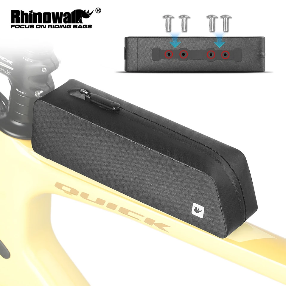 Rhinowalk Bike Top trubičky s skrutkou namontovaným a popruhom vodotesný aerodynamický nízky odpor pre triatlon štrk MTB Road Bicycle 2024