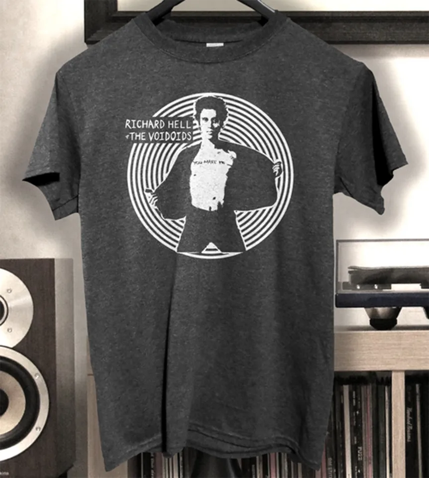 Richard Hell and The Voidoids Band T tričko čierne muži veľkosti S-4XL CG1162