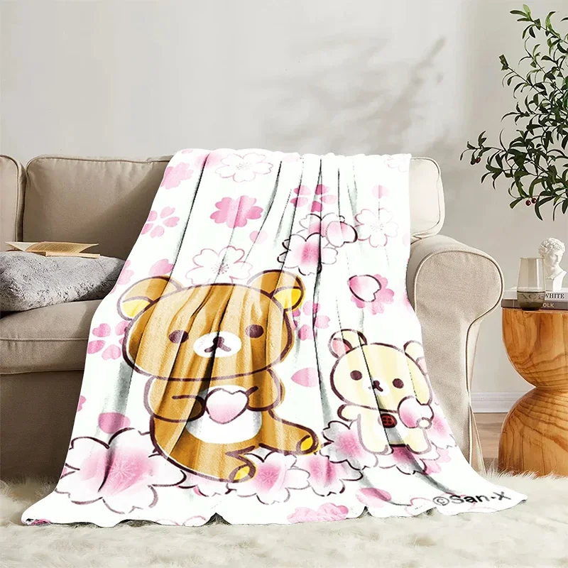 Rilakkuma Dekoratívne posteľné prikrývky pre zimnú prikrývku dekorácie spálne