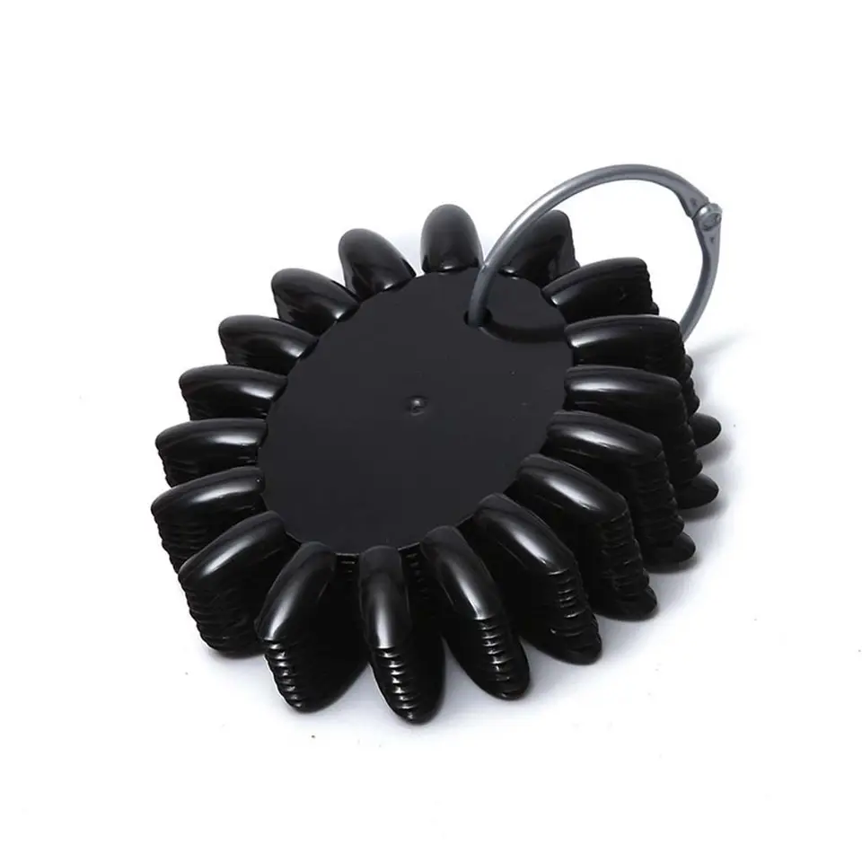 Ring na nechty farebná forma DIY Displej Nástroj na nechty