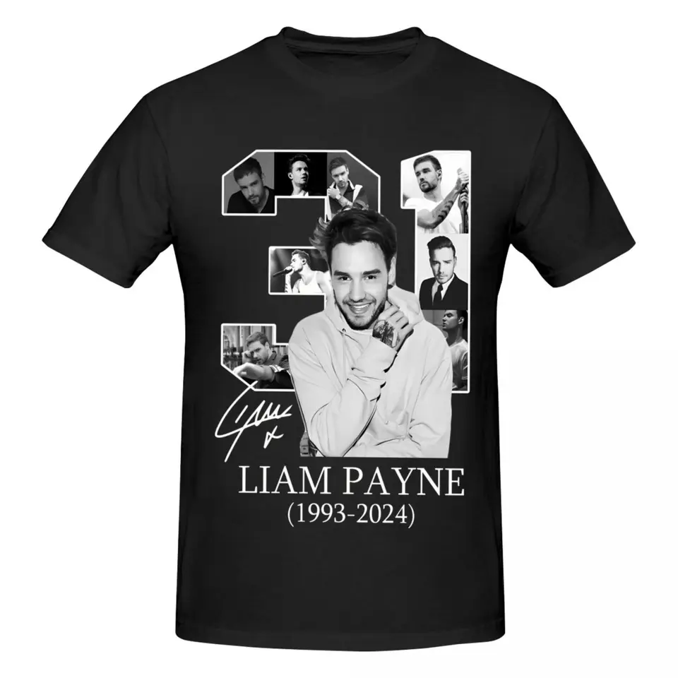 RIP Liam Payne 1993-2024 T košele Grafické tričká s krátkym rukávom pre mužov pre mužov Dámske oblečenie