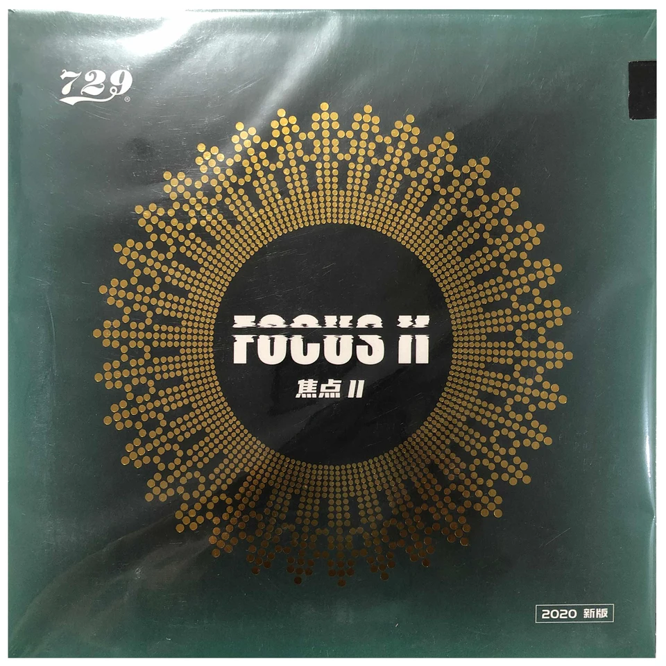 RITC 729 FORFORM Focus II Focus 2 Útok + Loop Pips-in stolný tenis pingpong guma so špongiou