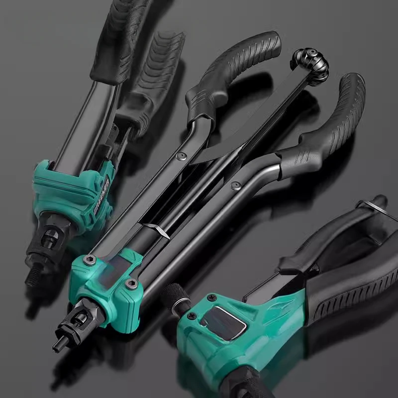 Rivet orechová pištoľ skrutka RAM RAM RAM NIVET GUN MANUÁL Matka D Cap Press Willow Nail Household