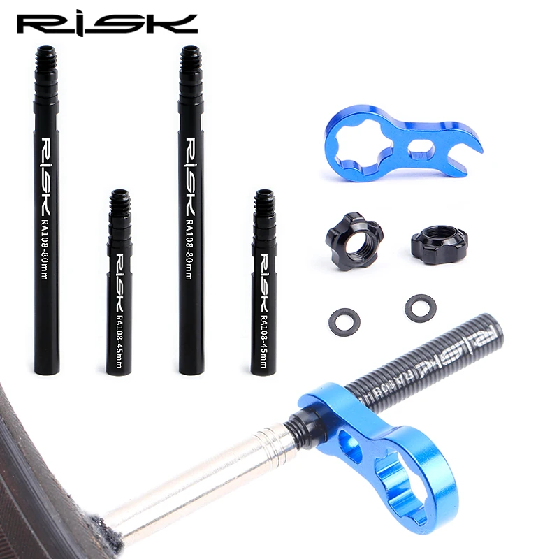 Riziko bicykla Faucet predlžovacia tyč na predĺženie diaľnice predlžovacia tyčinka predlžovacia trubica trubica pneumatika Vnútorná trubica predĺžená vzduchová dýza