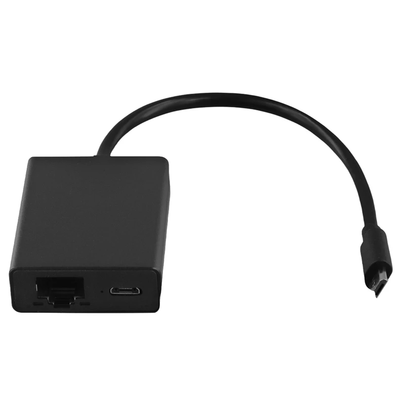 RJ45 100 Mbpps Externá sieť Micro-Card Port 4K Fire TV Stick LED Indikátor Plug & Play Ethernet Adapter pre inteligentné televízory