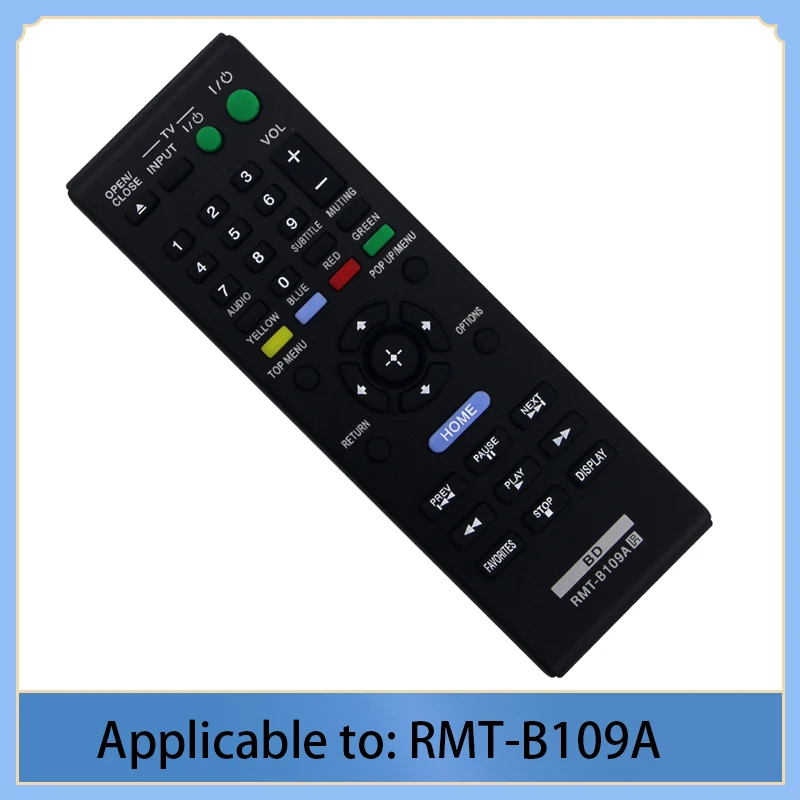 RMT-B109A diaľkové ovládanie kompatibilné s Sony DVD BDP-S380, BDP-S580, BDP-S480, BDP-BX38, BDP-S280, BDP-S383 148939911