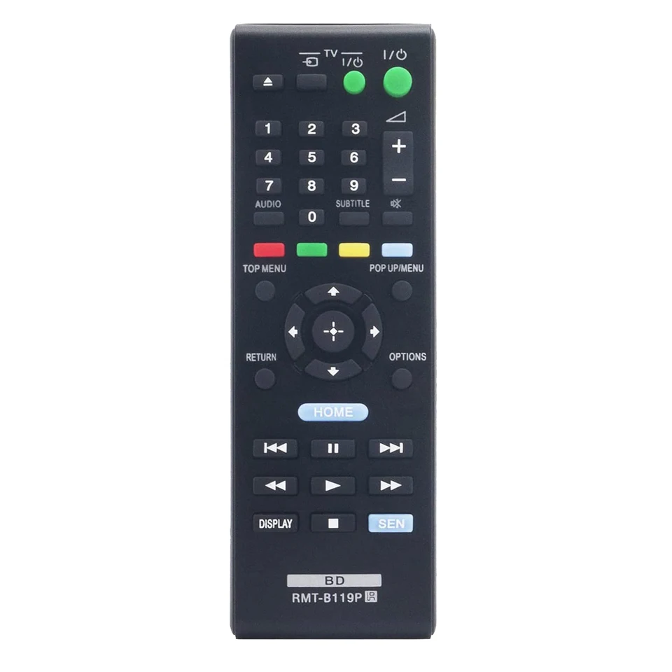 RMT-B119P diaľkové ovládanie pre Sony Blu-Ray DVD DVD Player BDPS490 BDPS1100 BDPS590 BDPS5100 BDP-S390 BDP-S190
