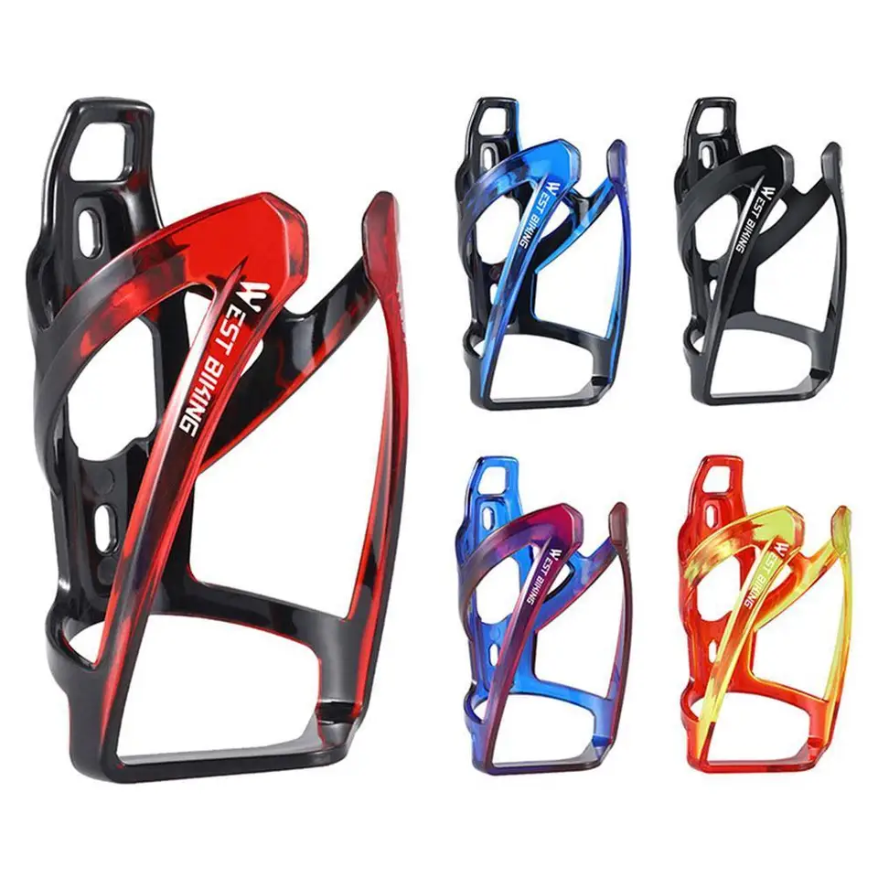Road Mountain Bicycle Bottle Rack Lightweight PC plastový držiak na fľašu držiak na bicykli Hoodí