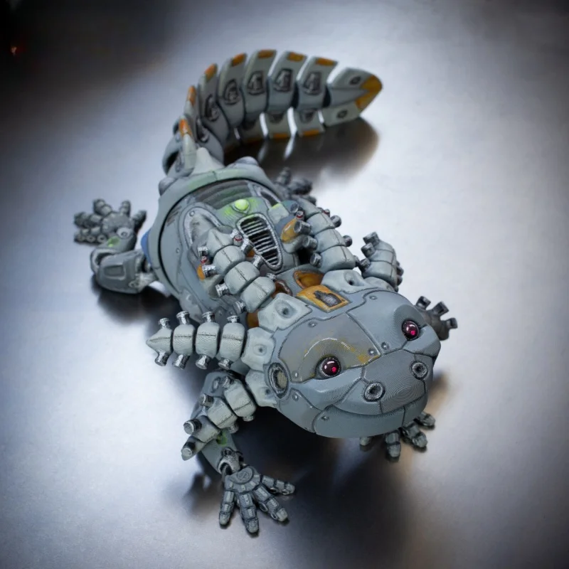 Robot mlok/flexibilný pohyb 3D tlač 3D tlače Technológia