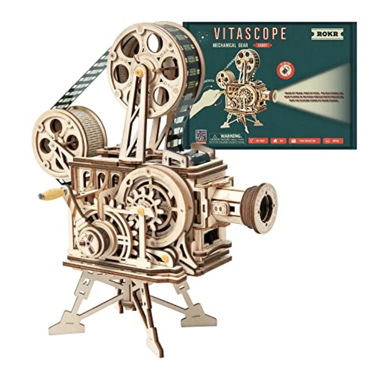 Robotime 3D Puzzle Mechanické modely Budova súprav