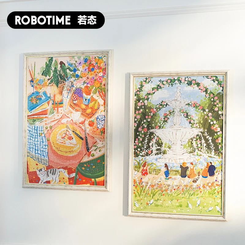 Robotime RoLife 1000 kusovou skladačkou Puzzle pre dospelých 7 Štýlový dizajn vysokokvalitné materiály Domáce dekorácie Pádanie