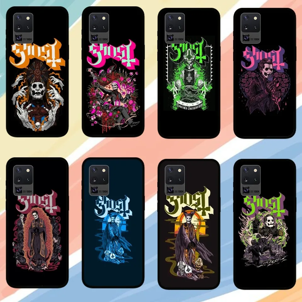Rock Band Ghost Phone Case pre Samsung Galaxy S24 S23 S22 S21 S20 FE Note9