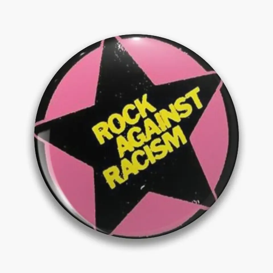 Rock proti rasizmu PIN gombíky brošne