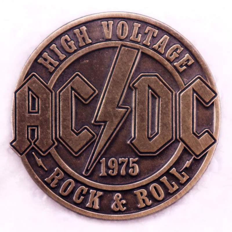 Rock Roll Music Song Song Enema Pin Band Vintage Badge Batceraly Batoh zdobia zberateľské predmety