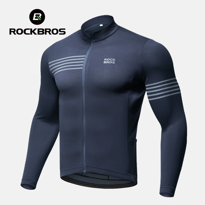 Rockbros Autumn Winter Cycling Jersey Lightweight High Elastic Cycling Tirla