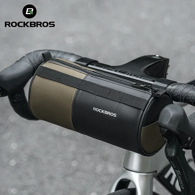 Rockbros Bicycle Bag Reflex Rovládanie kapacity Skladovanie Multifunkčný prenosný 1,7 l vrecka na rameno predné vrecko Príslušenstvo