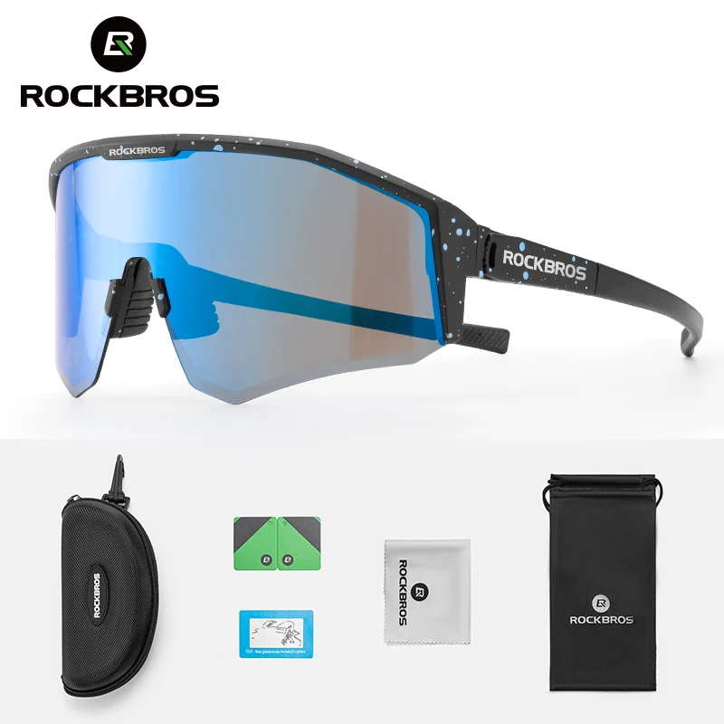 Rockbros Bicycle Okuliare Polarizované okuliare na bicykli vonkajšie športové slnečné okuliare UV400 MTB okuliare jazdiace závodné bicykle