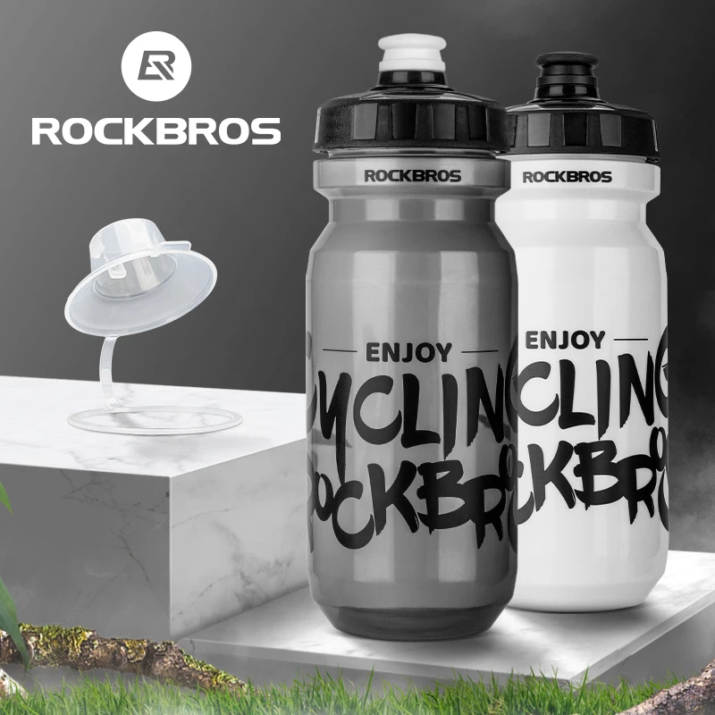 Rockbros Bicykel fľaša MTB Road Bike Fľaša fľaša vonkajšieho športu prenosná prenosná veľká kapacita nápoj cyklistická voda fľaša