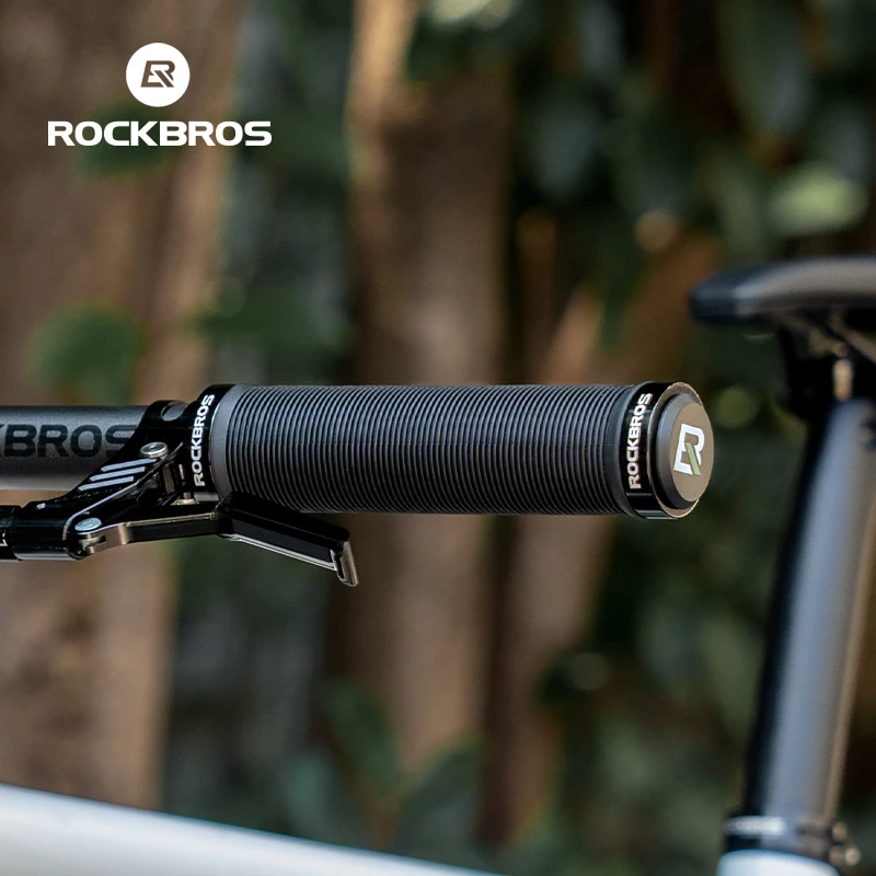 Rockbros bicykel rukoväte rukoväte gumy mäkké MTB horské bicykle rukoväte s prachom odolný