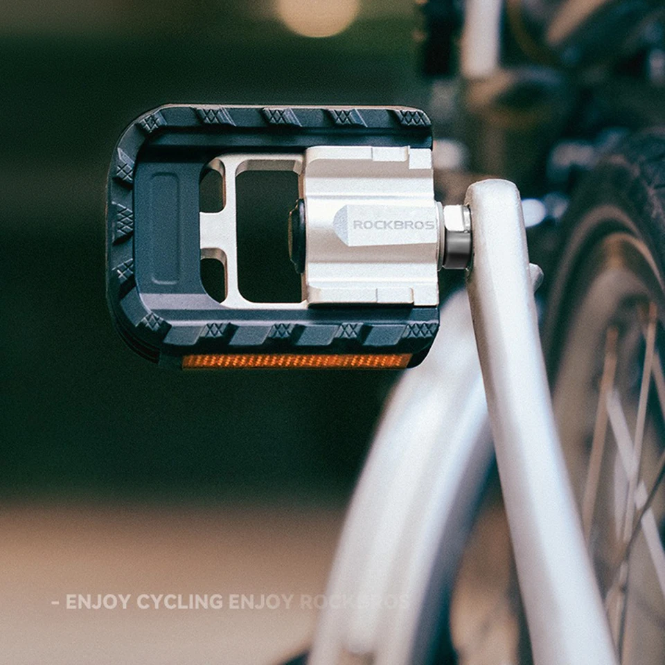 Rockbros skladací bicykel Pedál Rýchly odnímateľný horský bicykel hliníkovú zliatinu Anti sklz pedál peilin cyklistické príslušenstvo