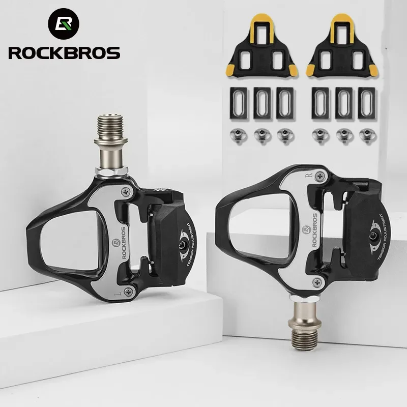 Rockbros SPD-SL Cycling Road Bicykel Bicykel Self Locking Pedals Ultralight hliníkovej zliatiny 2 zapečatené ložisko bicykel bicykel