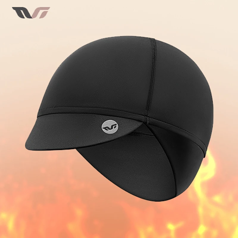Rockbros TVI zimné čiapky Windproof Termal Fleece klobúky MTB Bicycle Cap lyžiarsky jazdu Dámsky klobúk Bandana Ciclismo čelenky čelenky