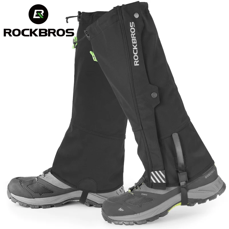 Rockbros vonkajšie vodotesné leggging gaiters turistické lyžovanie Trekking púštna noha kryt topánky topánky pokrývajú nohy ochranné stráž