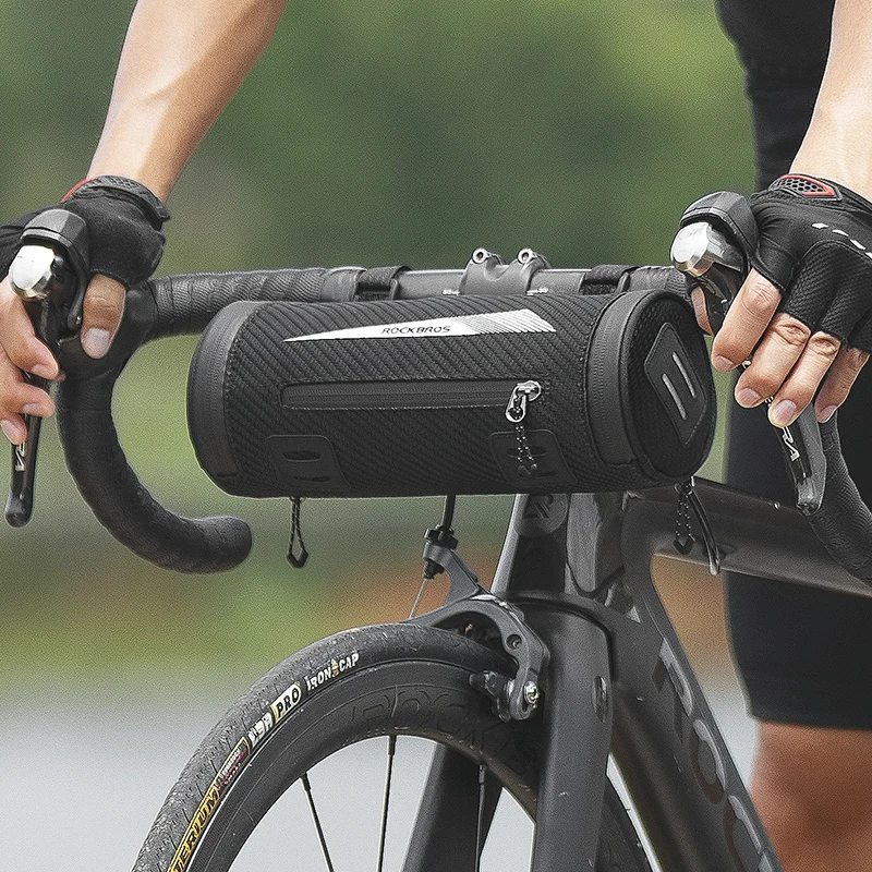 Rockbros Waterproof Bike Bag predný bicykel vrecko MTB Road Runchar Pannier viacúčelová veľká kapacita batohovej cyklistickej trubice vrecko