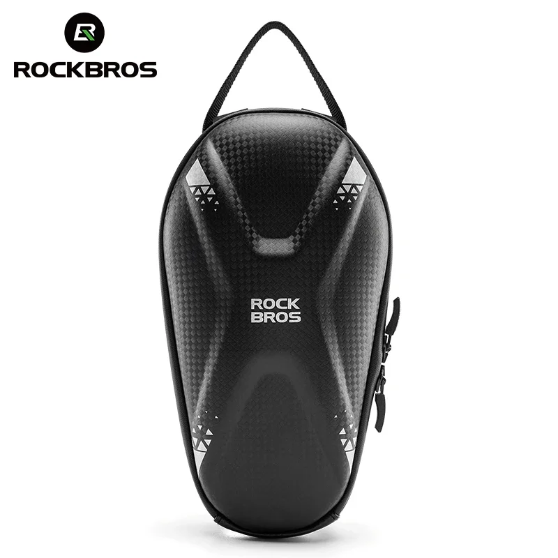 Rockbros štýlové bicykel rukoväte vrecko s tvrdým škrupinou vodotesné lepidlo zips na bicykli prednú tašku MTB Fold Bike Bag s nabíjacím portom