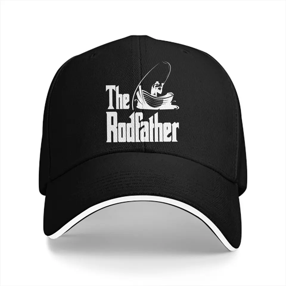 Rodfather Baseball Caps vrcholil Cap Fly Fishing Sun Shade Hats pre mužov ženy