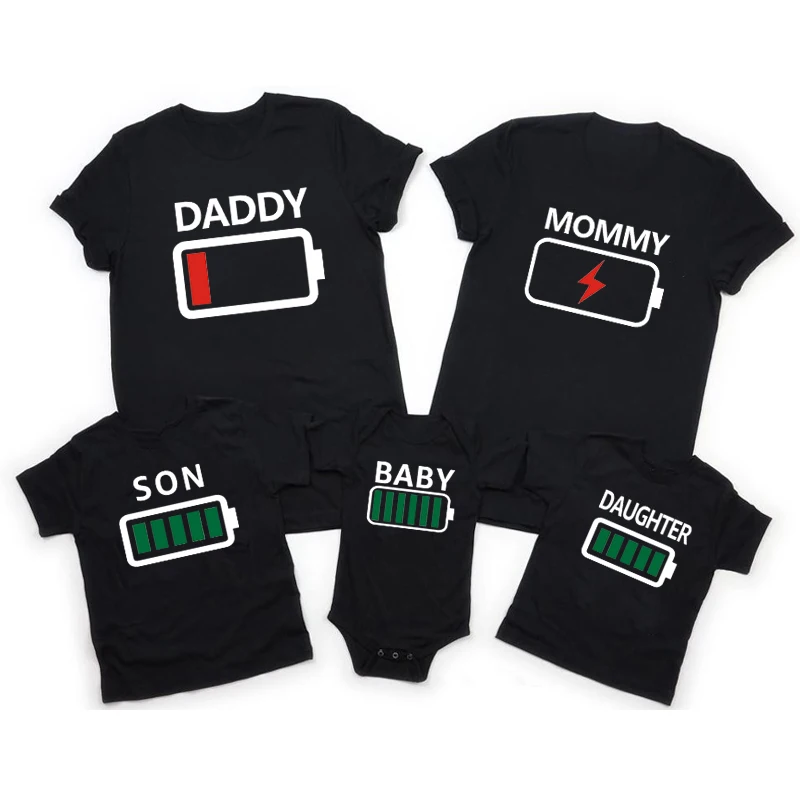 Rodinné zhodné oblečenie 2021 Funny Dad Mom dcéra Syn Tričko s krátkym rukávom