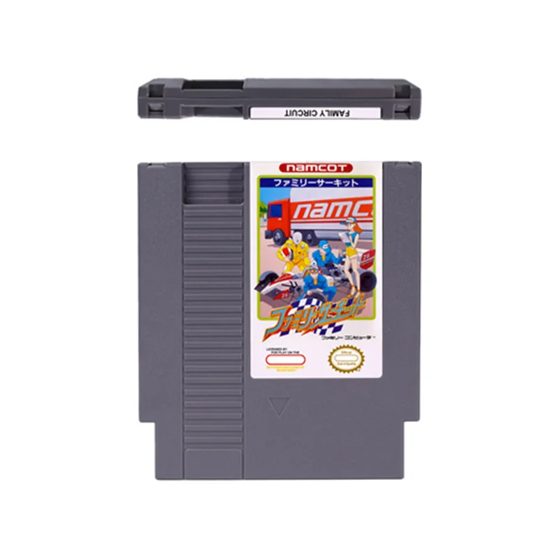 Rodinný okruh japonská akčná hra Luangage pre 72pins Game Cabtridge vhodný pre 8 bitov NES Video Game Console