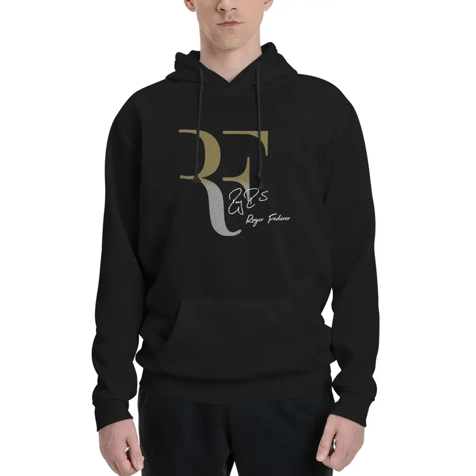 Roger Federer Hoodies Pánske ženy Príležitostné pullover mikina hip hop s dlhým rukávom odev jesenná zima