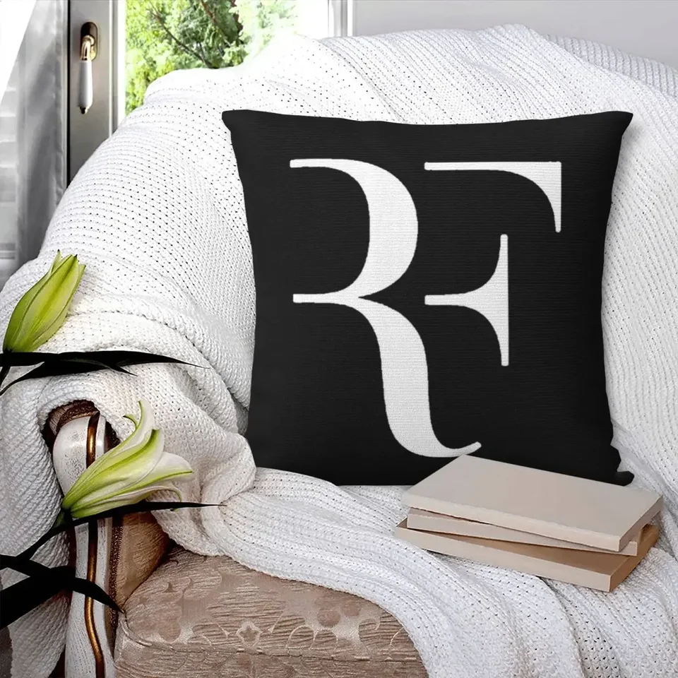 Roger Federer štvorcový vankúš vankúšik vankúš polyester vankúš na zips dekoratívny komfort hod. Vankúš pre domáce auto