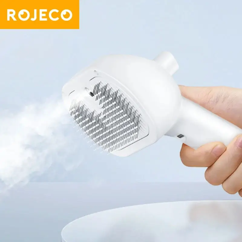 ROJECO PET AUTOMATICKÝ SPRING VLAS HEAR CAT CAT HAIR NASTAVENIE Keza pre domáce zvieratá nabíjateľné nabíjacie chĺpky Comb