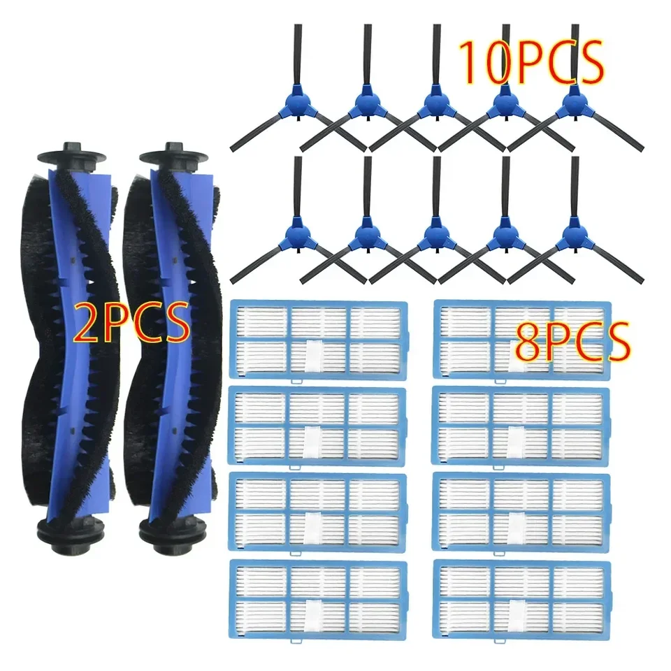 Roll Main Brush Hepa Filter Side Brush pre COREDY R550 R500+ R600 R650 R750 D400 Robot VACUUM CLOPPING TURN