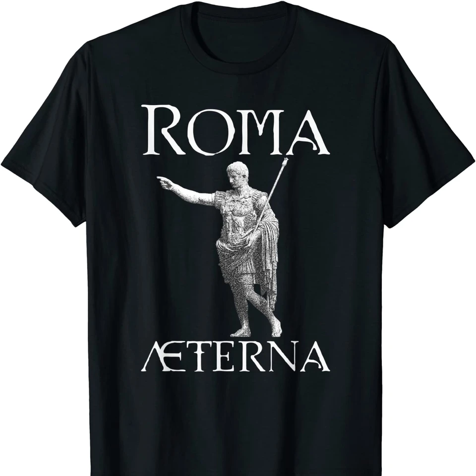Roma Aeterna SPQR Roman Empire T košeľa Nové 100% bavlnené krátke rukávy O-Neck Trič